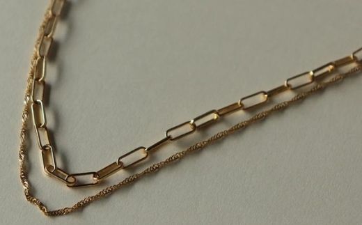 【LENERAオリジナルネックレス】twins sparkle necklace 【079013】